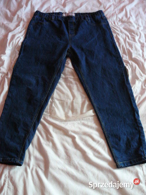 Spodnie damskie Slim Fit 4628 na gumce Rozmiar 46 Rzeszów