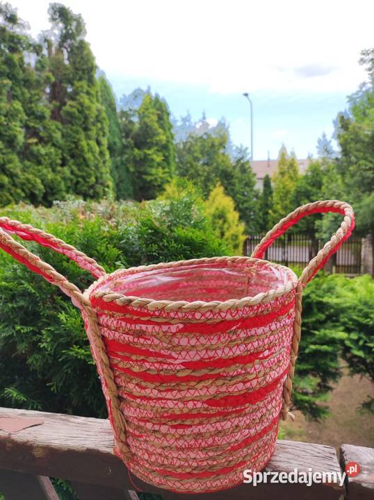 shopper koszyk torba kosz osłonka słomiany boho Kielce