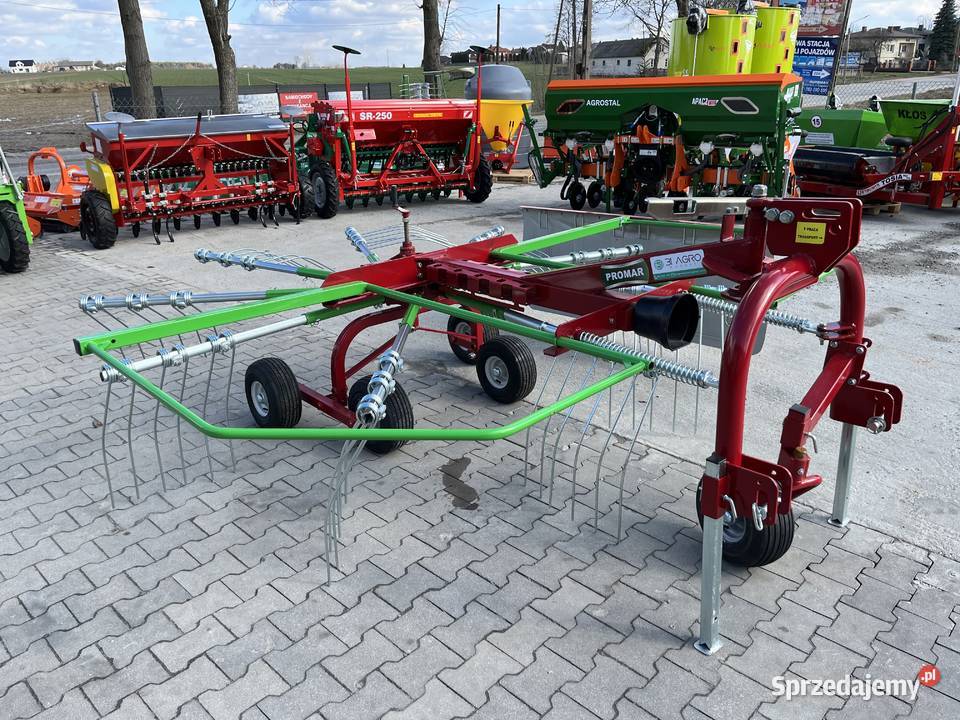 Zgrabiarka karuzelowa 30 m PRONAR Talex Janpol warmińsko-mazurskie