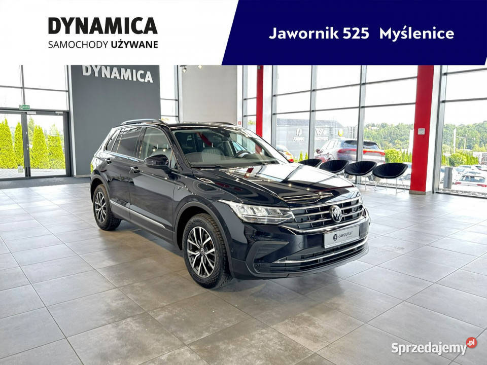 Volkswagen Tiguan Life 15TSI 150 DSG 2023 r przyciemniane szyby Myślenice