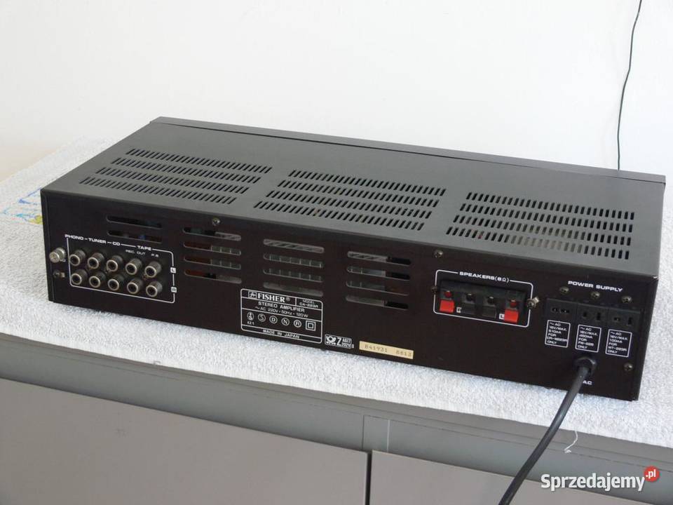Wzmacniacz z korektorem Fisher CA223R WYSYŁKA