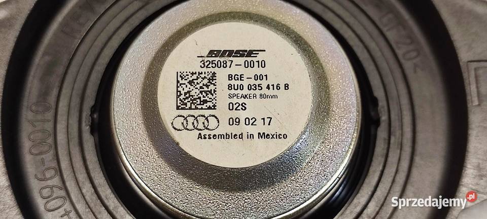 AUDI Q3 8U GŁOŚNIK DRZWI BOSE 8U0035416B sprzedam