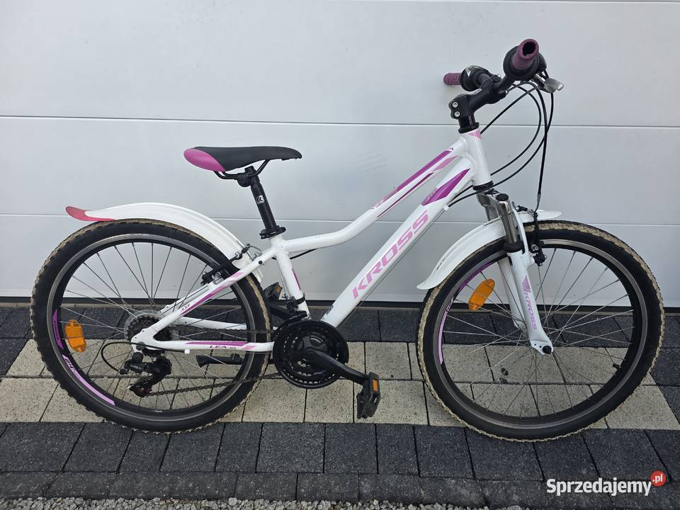 Rower górski KROSS LEAkoła 24 SHIMANO amor rama Górskie, MTB dolnośląskie Jelenia Góra