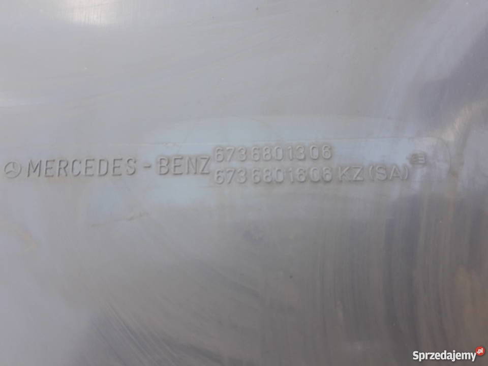 6736801306 Mercedes ZAŚLEPKA DESKI POPIELNICZKA Częstochowa