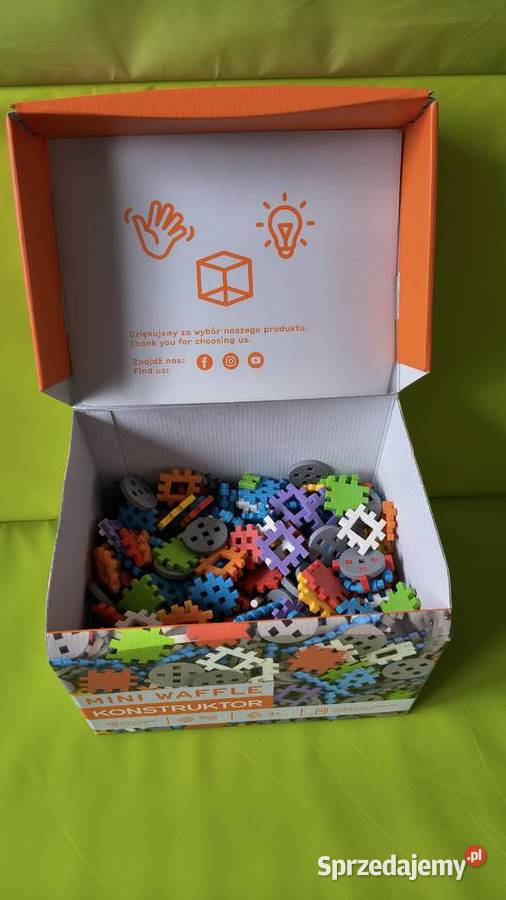 Mini Waffle Marioinex 500 sztuk Konstruktor Zduny