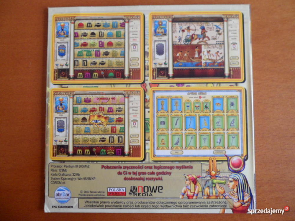 Tajemnice Horusa gra Filmy, Muzyka, Gry wielkopolskie Ostrów Wielkopolski