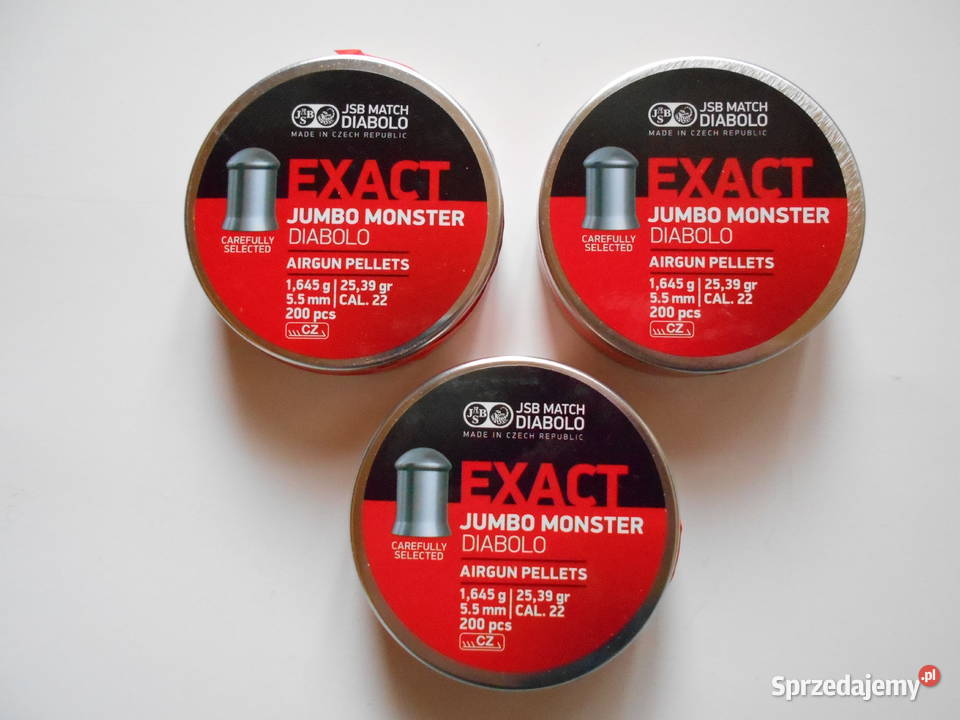 śrut 55 mm Exact Monster Warszawa