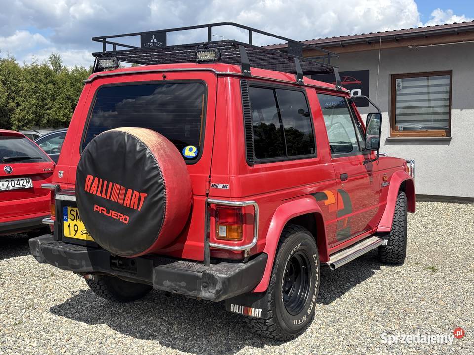 Mitsubishi Pajero z 1989r Zabytek radio Paniówki