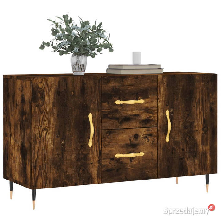 Komoda przydymiony dąb 100x36x60 materiał Warszawa