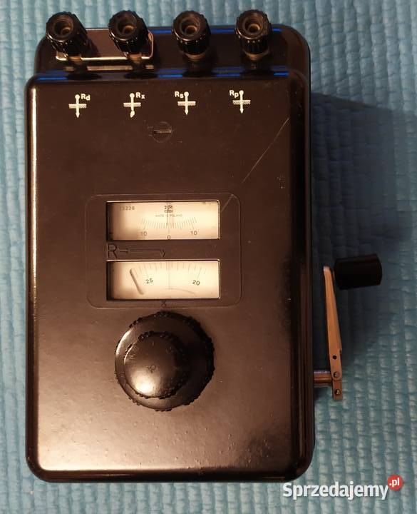 Induktorowy miernik rezystancji uziemień z Zielona Góra