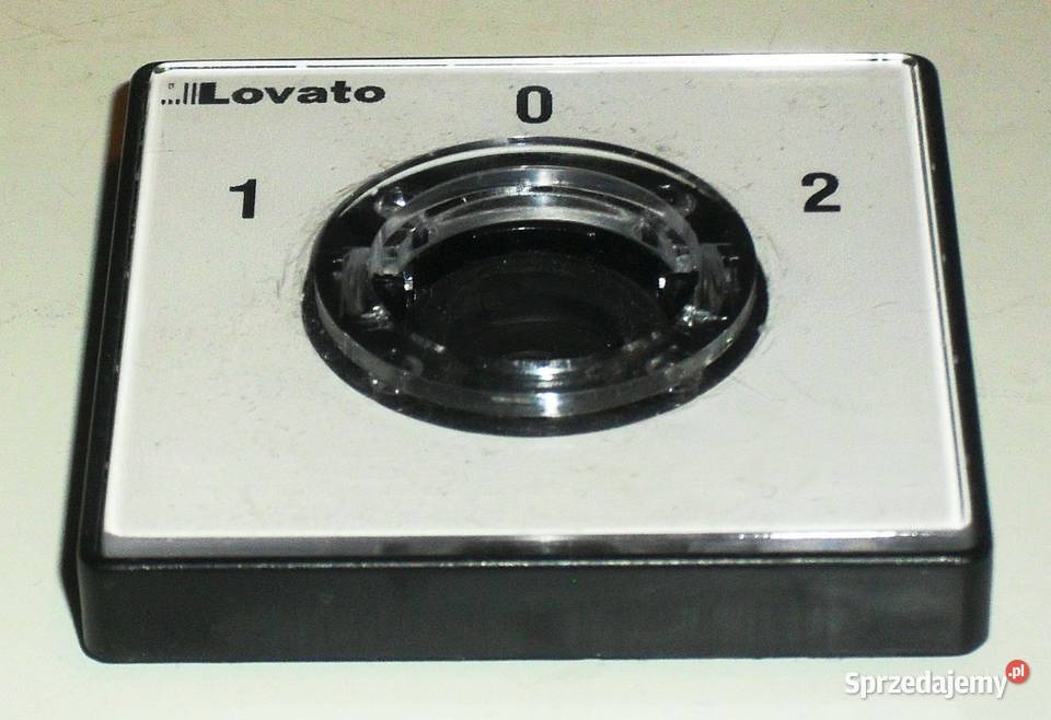 Szyld maskownica łącznika GX16 LOVATO ELECTRIC Gliwice sprzedam
