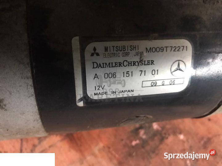 Rozrusznik Mitsubishi MercedesBenz OM 942991 Pozostałe Rolnictwo Jastrzębniki