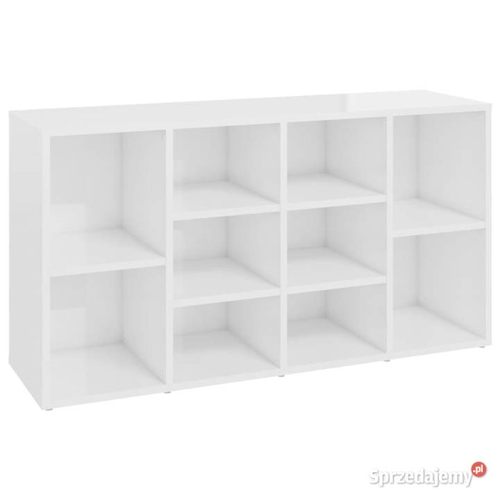 vidaXL Ławka z miejscem na buty wysoki połysk Warszawa