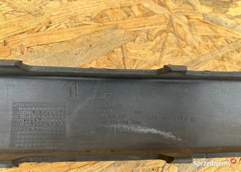 FORD GALAXY MK1 LIFT LEWA LISTWA ZDERZAKA PRZÓD Międzychód