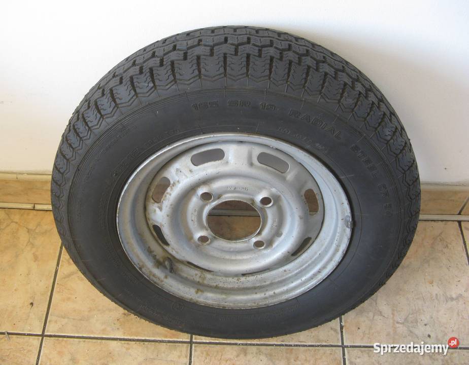 Felga 4 12Jx13 z oponą Barum 165 SR13 Made in Dąbrowa Górnicza sprzedam