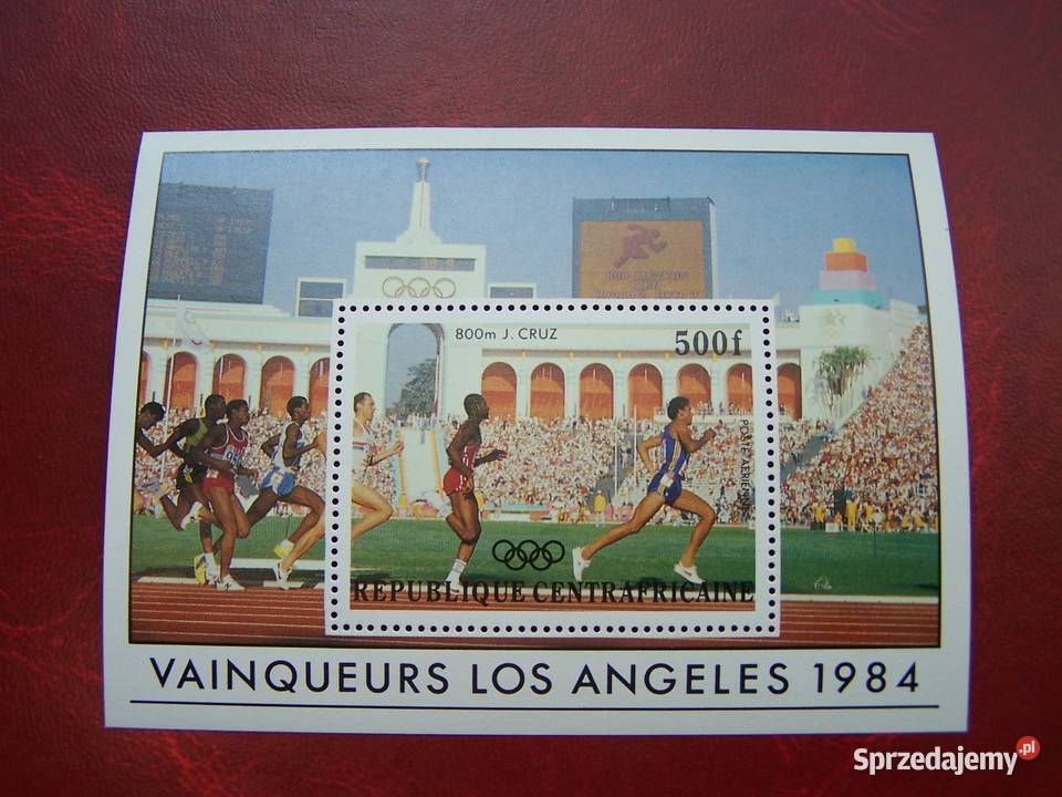 Centralna Afryka 1984 MNH Sport Olimpiada Los Tychy