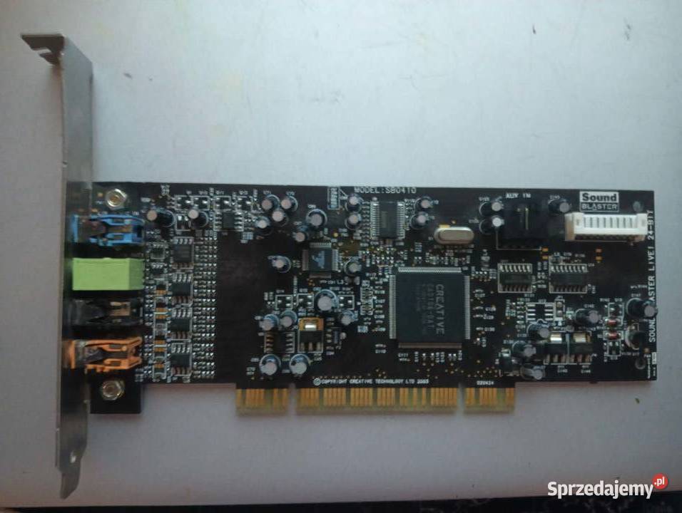 Creative Sound Blaster Live 24bit SB0410 karta Imielin