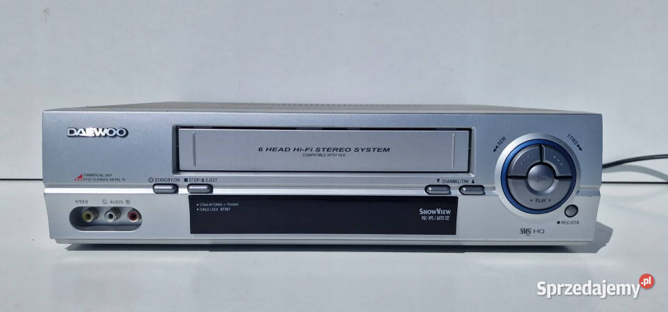 Video VHS Daewoo ST767 6 head Międzychód