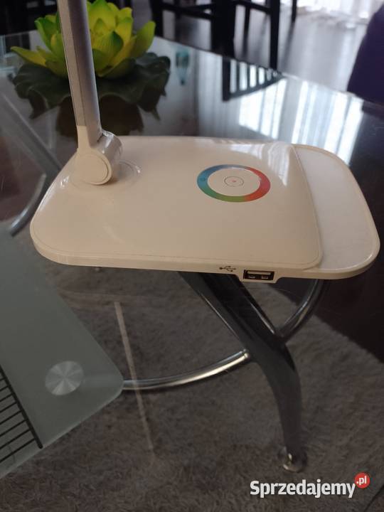 Lampka biurkowa 60 diod LED port USB RGB Poręba sprzedam