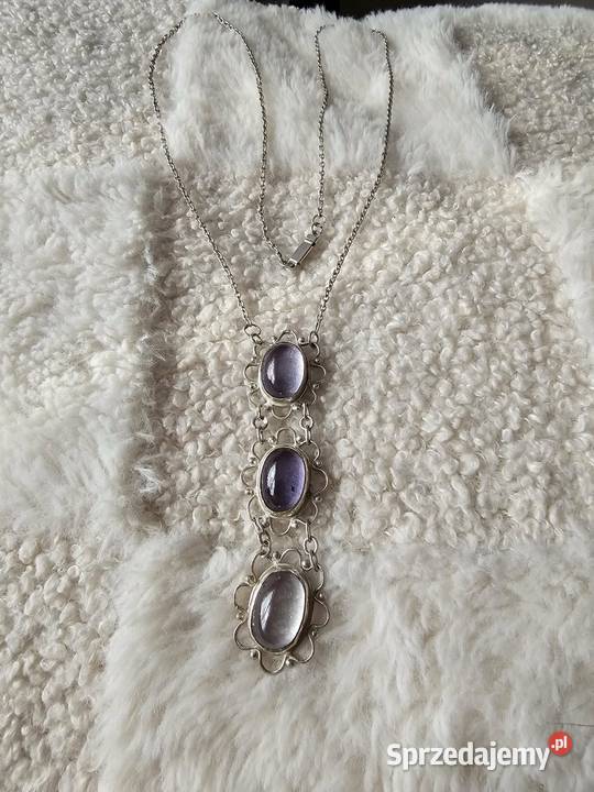 Naszyjnik Rytosztuka z fluorytem Pozostałe Warszawa