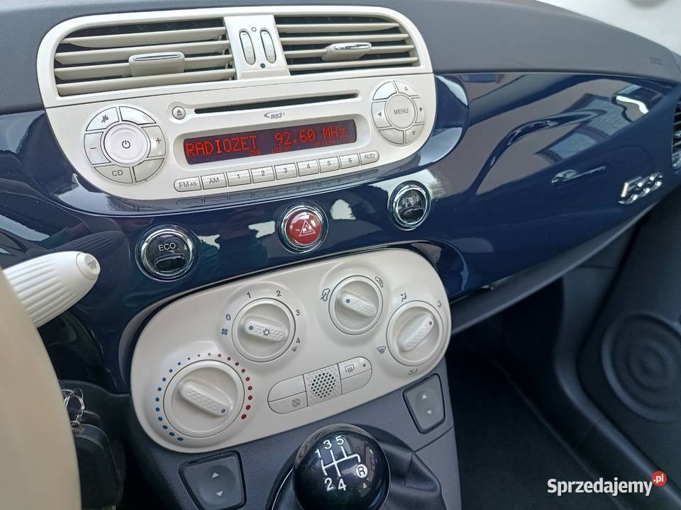 Fiat 500 turbo 900cc SZYBER DACH Podkonice Miejskie