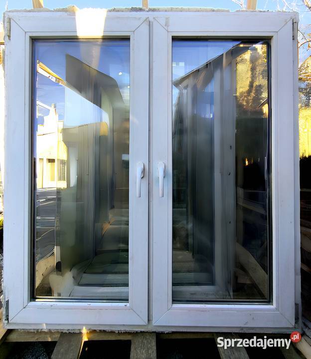 okno pcv 130x140 okna używane z demontażu kotwy Okna ścienne Ropczyce