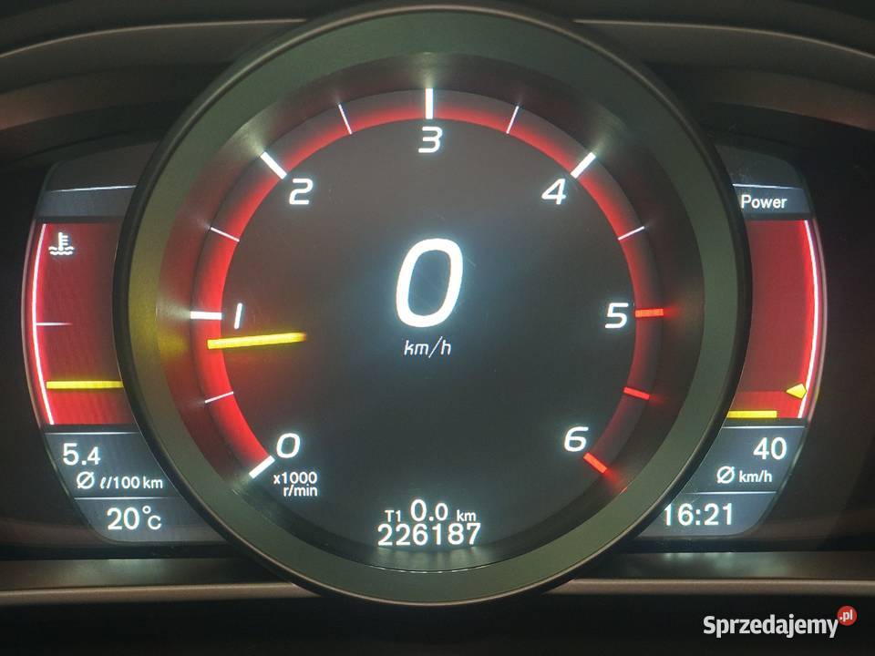 Vovo V40 20d Euro 6 l4 manual między lift immobilizer