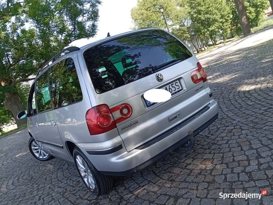 VW SHARAN LIFT ŁADNY 20 TDI 7 OSÓB ZAREJESTR isofix Gostynin