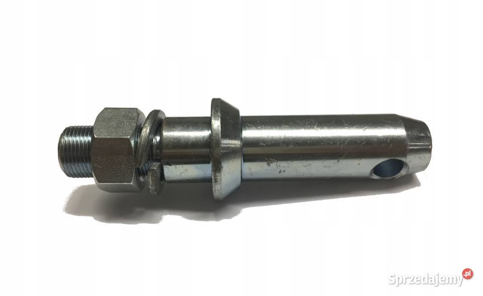 Sworzeń cięgła dolnego 28x150 mm gwint M22x40 mm Kamionna