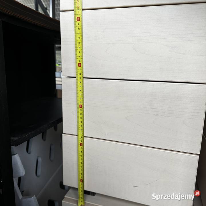 Kontenerek pod biurko na kółkach 4 szuflady 53cm