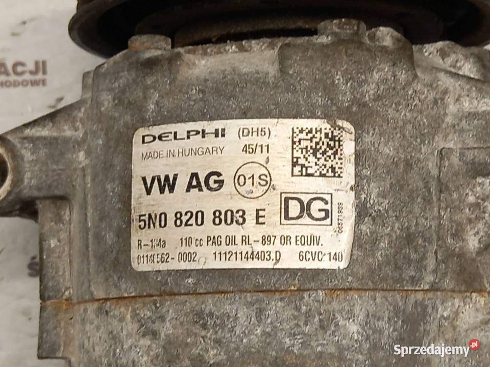 IBIZA POLO AUDI 12r 12 TDI 75 CFW CFWA sprężarka Kielce