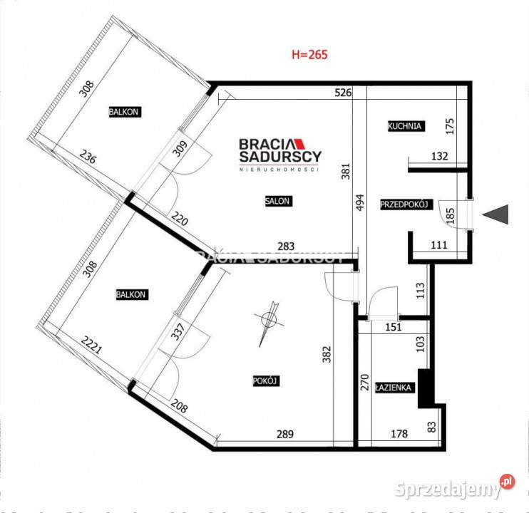 Mieszkanie na wynajem 4302m2 2 pok Kraków Kołowa małopolskie