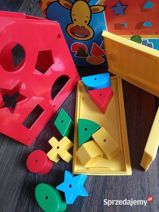 Domek sorter klocki kształty Plastik  podlaskie Białystok sprzedam