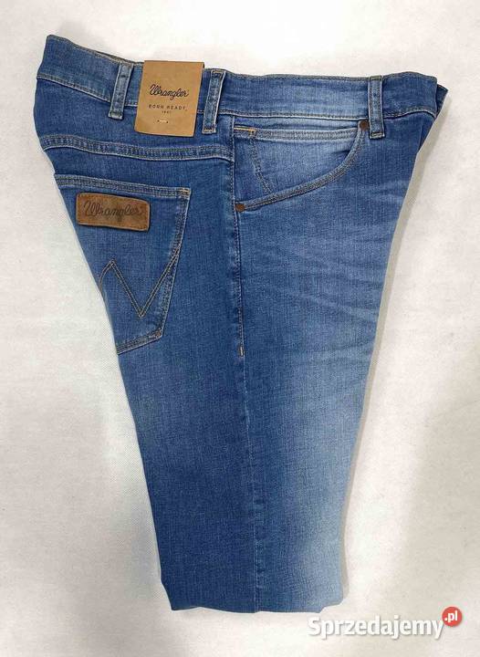 Spodnie męskie Wrangler Larston Blue W29 L34 Odzież codzienna warmińsko-mazurskie Pisz