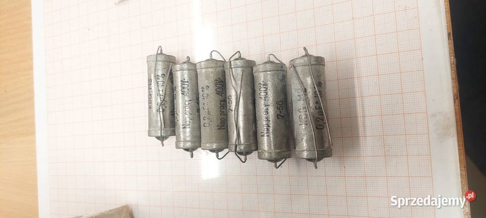 Kondensator papierowy KBGM2 02 uF 400V 6 A754 śląskie Czechowice-Dziedzice