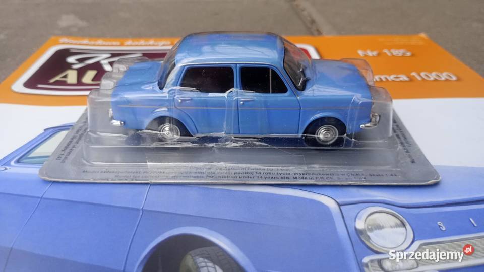 SIMCA 1000 kultowe auta PRL 143 model Deagostini Warszawa