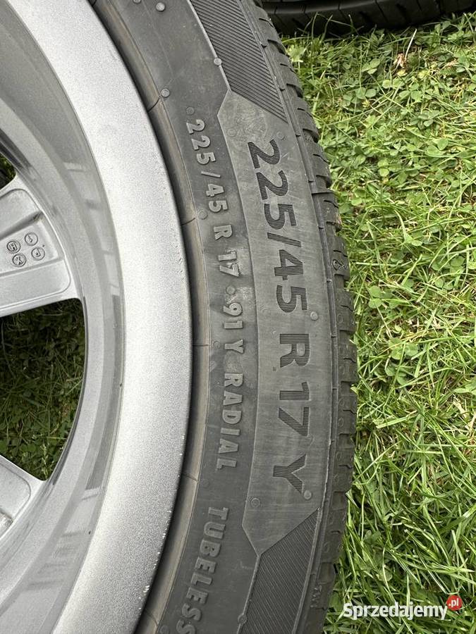 Felgi Mercedes 17 opony Barum 22545 R17 stan Mierzęcice
