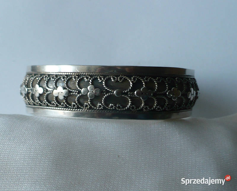 bransoletka srebrna bangla podlaskie Suwałki sprzedam