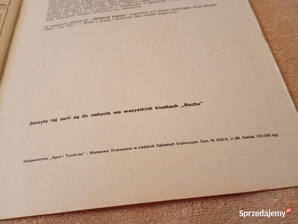 Kapitan Kloss 2 Wsypa Pierwsze wydanie łódzkie Łódź sprzedam