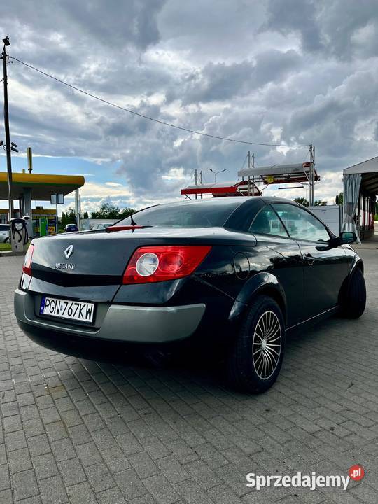 renault megane 20 benzyna cabrio OSOBY PRYWATNEJ wielkopolskie Jankowo Dolne