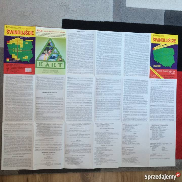 901 16 Map Polski Szczecin