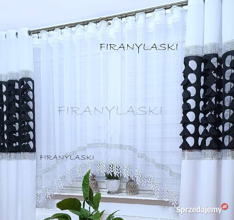 Firana Gotowa 400x165 Firany do pokoju salonu Malbork sprzedam