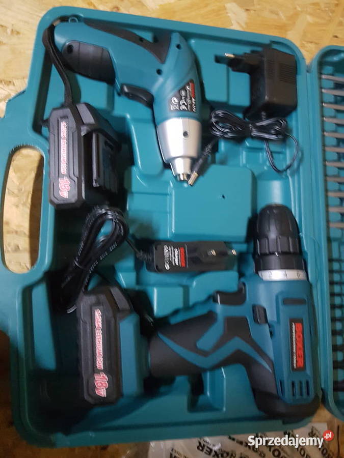 WKRĘTARKA BOXER BX173 WALIZKA 18v 36 v dwie sprzedam