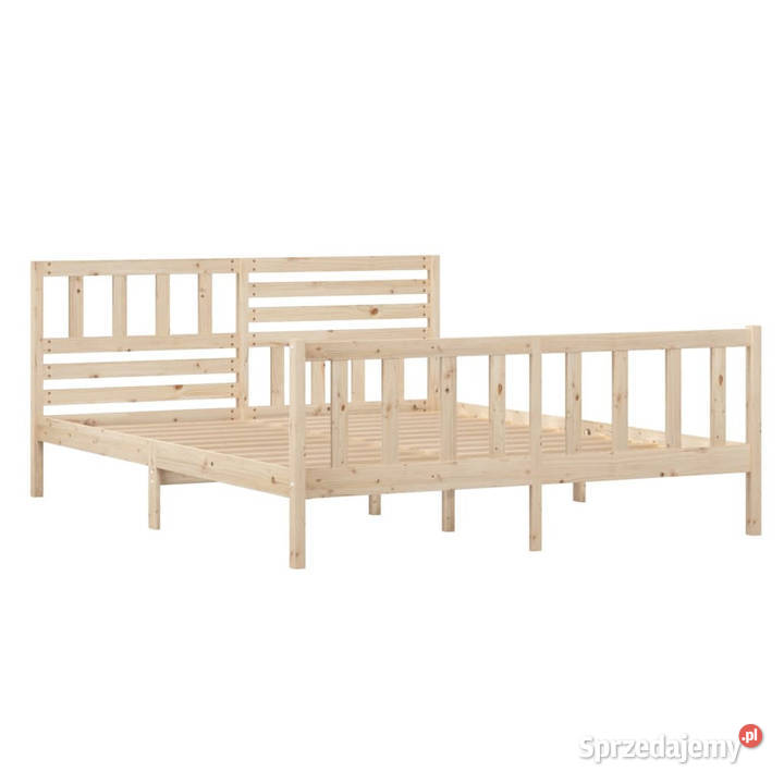 Rama łóżka lite drewno 810425814134 120x200 205cm Warszawa