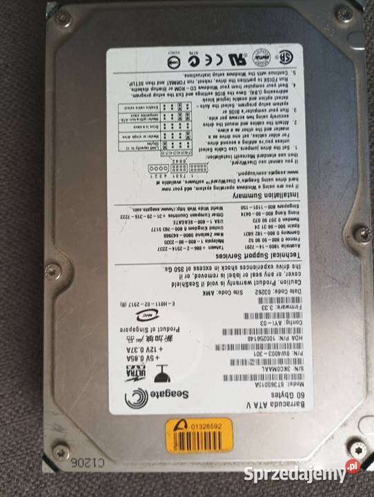 Dyski HDD Seagate barracuda inne Polkowice