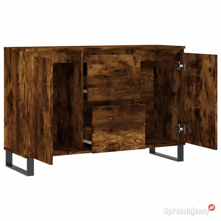 Szafka przydymiony dąb 104x35x70 materiał Pozostałe Warszawa