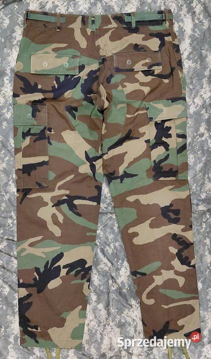 Spodnie BDU woodland medium short ripstop Kolekcje Wrocław