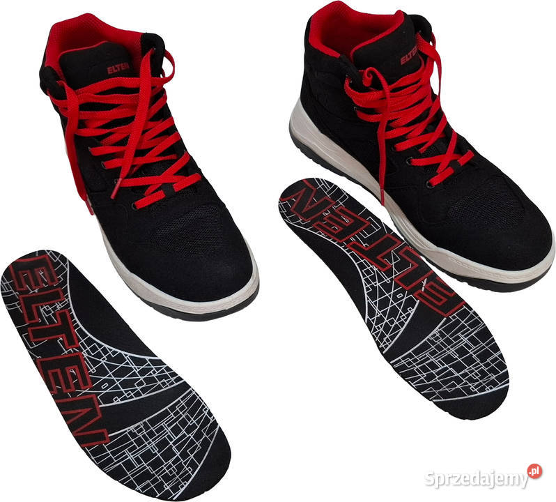Buty robocze przemysłowe Elten Lakers black Mid Pozostałe śląskie