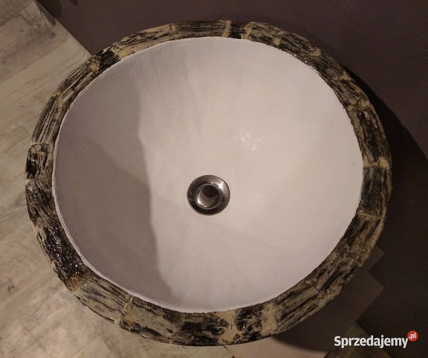 82 Oryginalna umywalka z kamienia naturalnego sprzedam