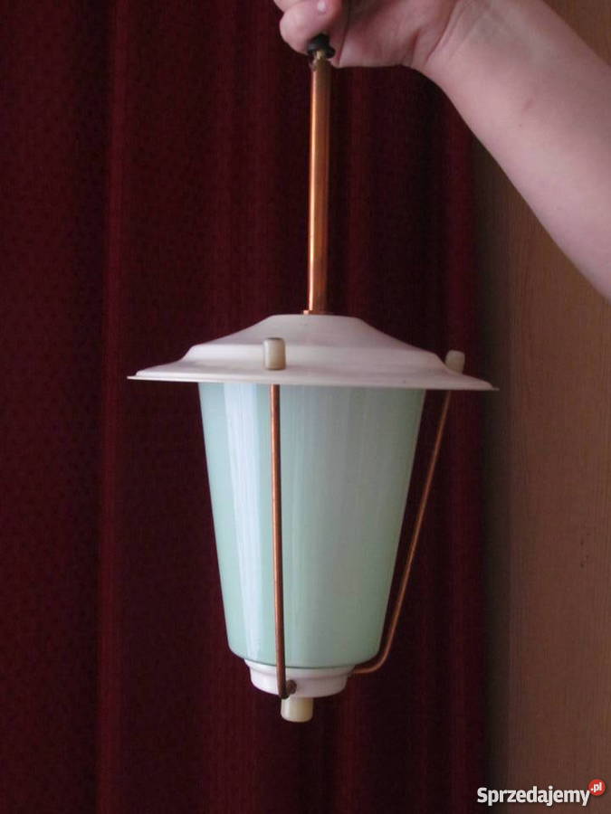 Lampa 60 70 lata PRLvintage retro Wrocław